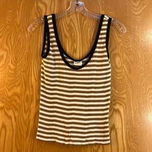 Vintage Edith A. Miller cotton knit sleeveless tank top.